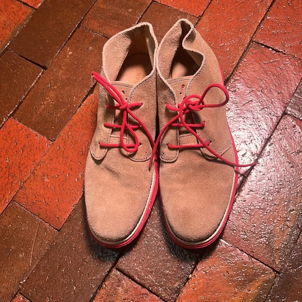 MEN 7M-CHUKKA BOOTS SHOES Cole Haan or for women 9W 1007